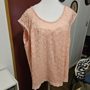 ROZ & ALI 2X PIT TO PIT 22 1/2 LENGTH 25 VGC PINK